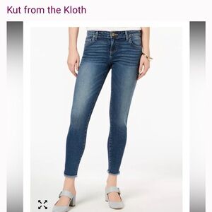 Kut from the Kloth Connie Ankle Skinny Jeans - Blue
